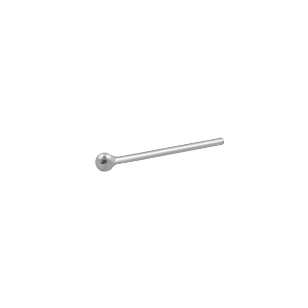 Sterling Silver Tiny Ball Nose Stud Nose Pin 1.5 mm - Jewelryland.com