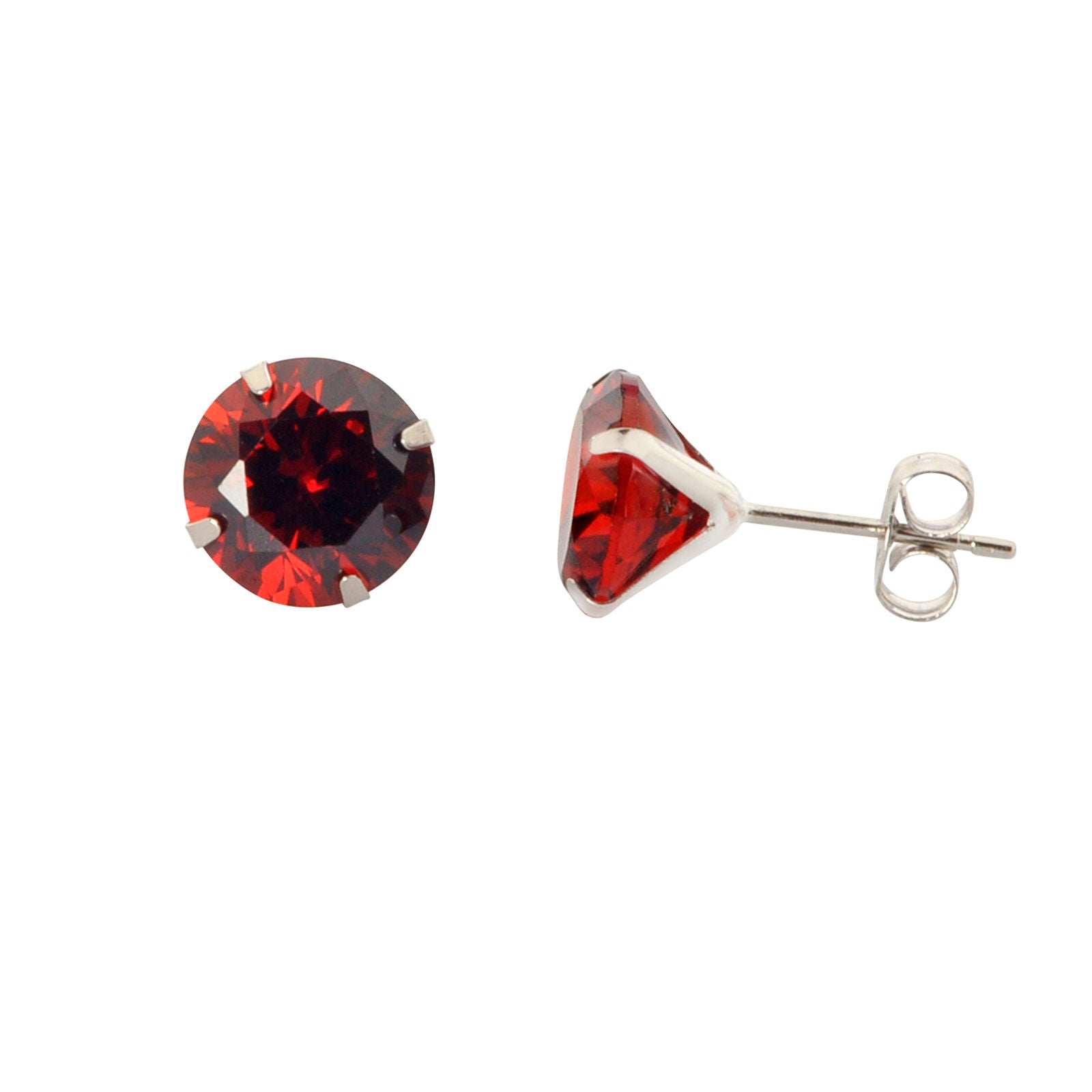 Buy Mia by Tanishq Crimson Fire Red Garnet Clip On Earrrings Online At Best  Price @ Tata CLiQ