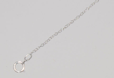 925 Sterling Silver Cable Chain Necklace 16" 18" 20" 22" Great for Pendants - Jewelryland.com