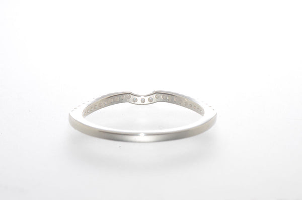 Sterling Silver CZ Wedding Ring Set 1/2 ct Cubic Zirconia CZ - Jewelryland.com