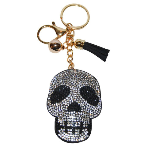 Skull Key Chain for Women Purse Charm Backpack Charm - Jewelryland.com