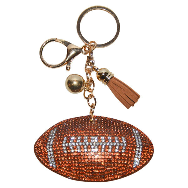 Football Key Chain for Women Purse Charm Backpack Charm - Jewelryland.com