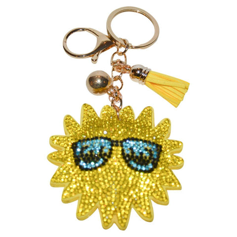 Sun Keychain for Women Purse Charm Backpack Charm - Jewelryland.com