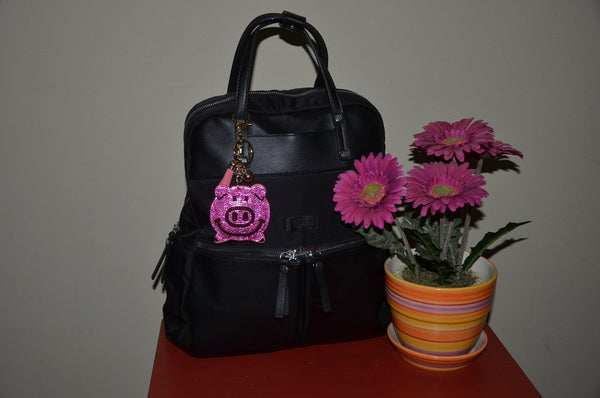 Pink Pig Key Chain for Women Purse Charm Backpack Charm - Jewelryland.com