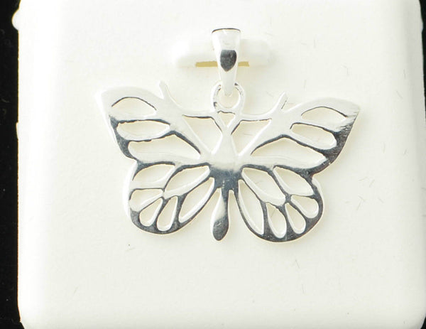 Butterfly Pendant .925 Sterling Silver - Jewelryland.com