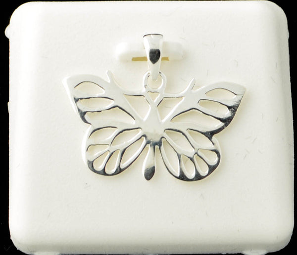 Butterfly Pendant .925 Sterling Silver - Jewelryland.com